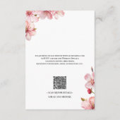 Hawthorne Calligraphy QR Code Enclosure Card エンクロージャーカード (裏面)