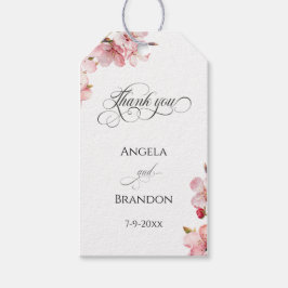 Hawthorne Calligraphy Thank You ギフトタグ