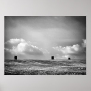 Hay303スタック、ファインアート写真 ポスター