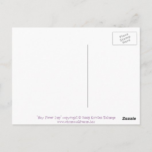 Hay Feiver Impはがき ポストカード (裏面)