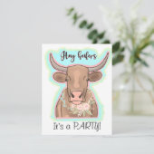 Hay heifers it’s a party 招待状 (スタンド正面)