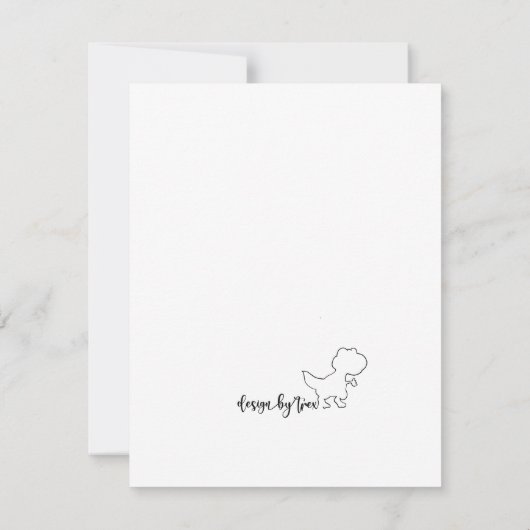 Hay heifers it’s a party 招待状 (裏面)