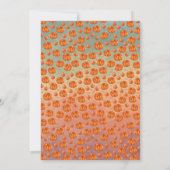 Hay Pumpkin Fall Birthday Party Invitation 招待状 (裏面)