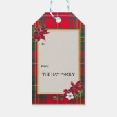 Hay Scottish Clan Tartan & Crest ギフトタグ (裏面)