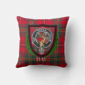 Hay Scottish Clan Tartan & Crest クッション (裏面)