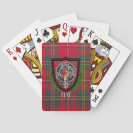Hay Scottish Clan Tartan & Crest トランプ