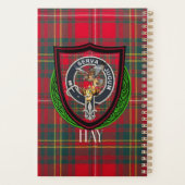 Hay Scottish Clan Tartan & Crest プランナー手帳 (裏面)
