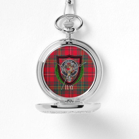 Hay Scottish Clan Tartan & Crest 腕時計 (正面)