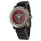 Hay Scottish Clan Tartan & Crest 腕時計 (アングル)