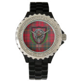 Hay Scottish Clan Tartan & Crest 腕時計 (正面)