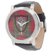 Hay Scottish Clan Tartan & Crest 腕時計 (アングル)