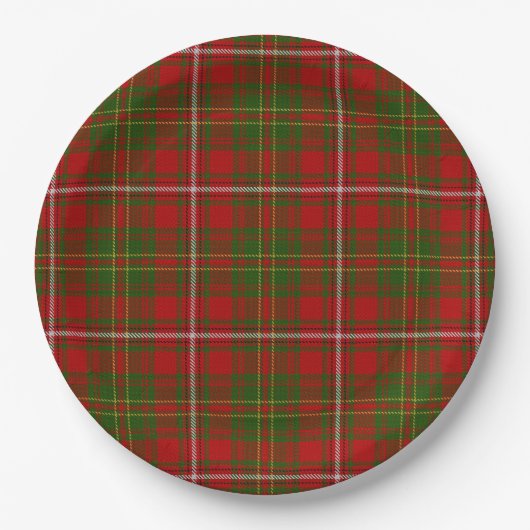Hay Tartan ペーパープレート (正面)