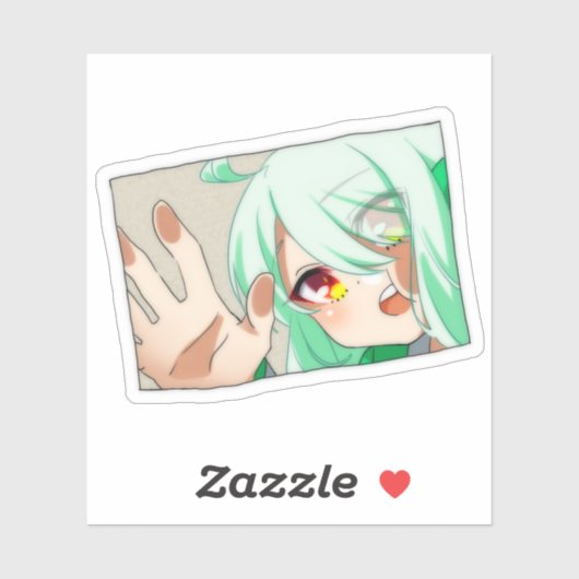 HayaTikaze's sticker ⑧むぅ～ シール (シート)