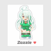 HayaTikaze's sticker ④haha! シール (シート)