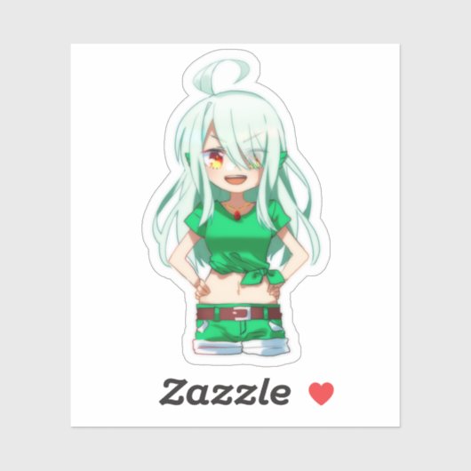 HayaTikaze's sticker ④haha! シール (シート)