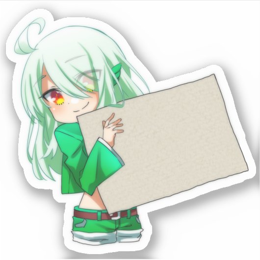 HayaTikaze's sticker ⑨memo シール (正面)