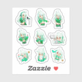 HayaTikaze's sticker ⑫ Small シール (シート)