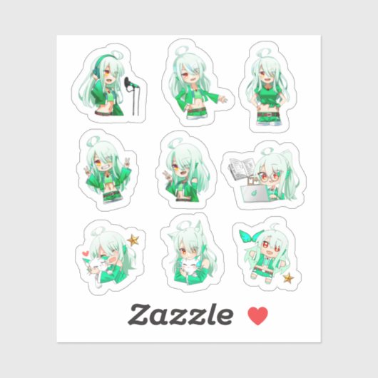 HayaTikaze's sticker ⑫ Small シール (シート)