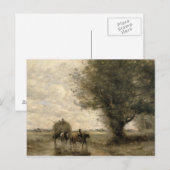 Haycart、c.1860 ポストカード (正面/裏面)