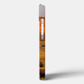 Haydenの谷で丘で牧草を食べるバイソン Case-Mate iPhoneケース (裏面 / 左)