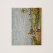 Hayfieldに行きます、1853年(millboardの油) ジグソーパズル (縦)