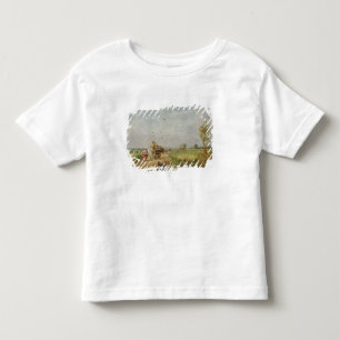 Hayfieldに行きます、1853年(millboardの油) トドラーTシャツ