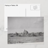 Haying in Talalala, OKはがき ポストカード (正面/裏面)