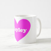 Hayley コーヒーマグカップ (正面右)