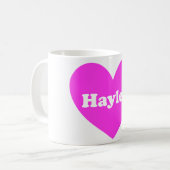 Hayley コーヒーマグカップ (正面左)
