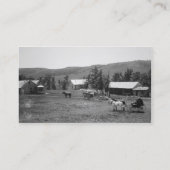 Haylie牧場、Crook郡、ワイオミング、c.1890 (b 名刺 (裏面)