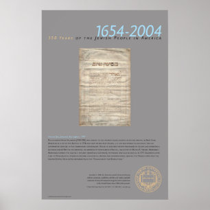 Haym Salomon Ketubah 1777年 ポスター
