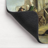 Haymaking 1641年からのHaycart、かリターン マウスパッド (コーナー)