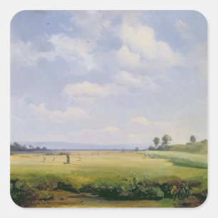 Haymaking 1838年(キャンバスの油) スクエアシール