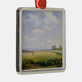 Haymaking 1838年(キャンバスの油) メタルオーナメント (右)