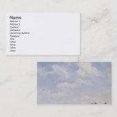 Haymaking 1838年(キャンバスの油) 名刺 (正面/裏面)