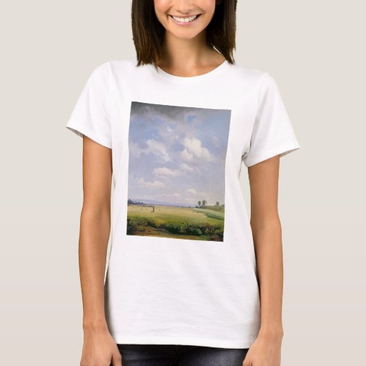 Haymaking, 1838 (キャンバス上油) tシャツ (正面)