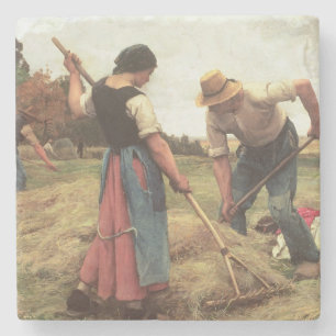 Haymaking 1880年 ストーンコースター