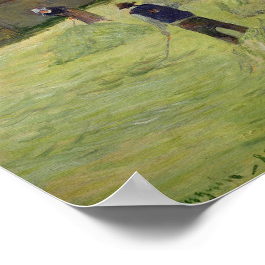 Hayming in Brittany, 1888 ポスター (角)