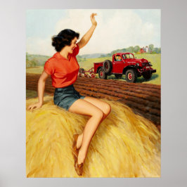 Haystack Artのピンアップ ポスター