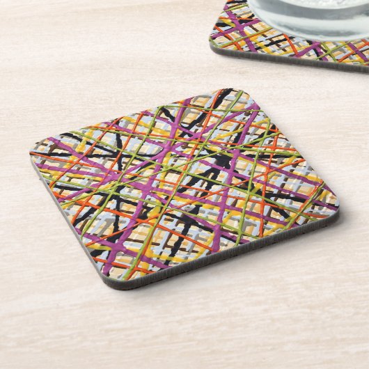 Haystack in Purple Set of 6 Coasters コースター (左側)