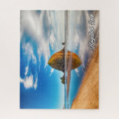 Haystack Rock, Cannonビーチ,オレゴン,アメリカ ジグソーパズル (縦)