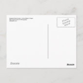 Haystack Rock Sunset – オレゴン州カノンビーチ ポストカード (裏面)