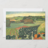 Haystacks in Brittany by Paul Gauguin, Artヴィンテージ (正面)