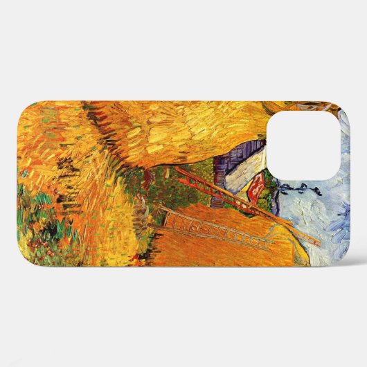 Haystacks in Provence by Vincent van ゴッホ Case-Mate iPhoneケース (裏面 (横))
