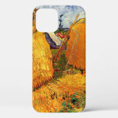 Haystacks in Provence by Vincent van ゴッホ Case-Mate iPhoneケース (裏面)