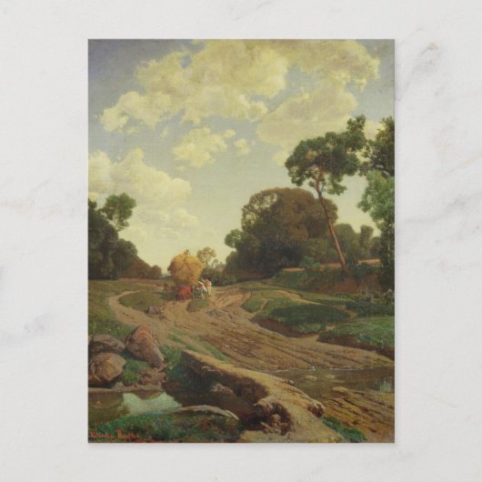 Haywagonの風景, c.1858 ポストカード (正面)