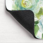 HAZ06クールな水彩画Floral.tif マウスパッド (コーナー)