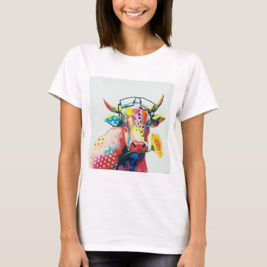 HAZ27 Cow.tif Tシャツ (正面)