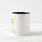 HAZ38刺激を受けたなYellow.tif ツートーンマグカップ (中央)