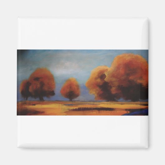 HAZ95ウエスタンスカイ.tif マグネット (正面)